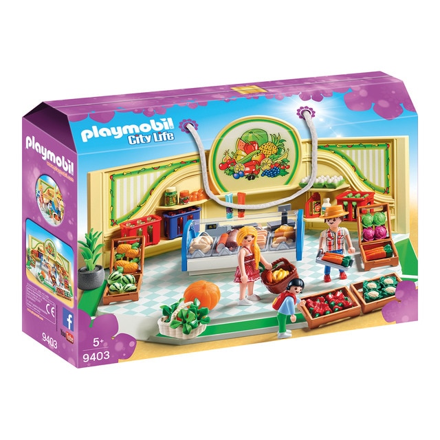 Tienda de Frutas y Verduras Playmobil