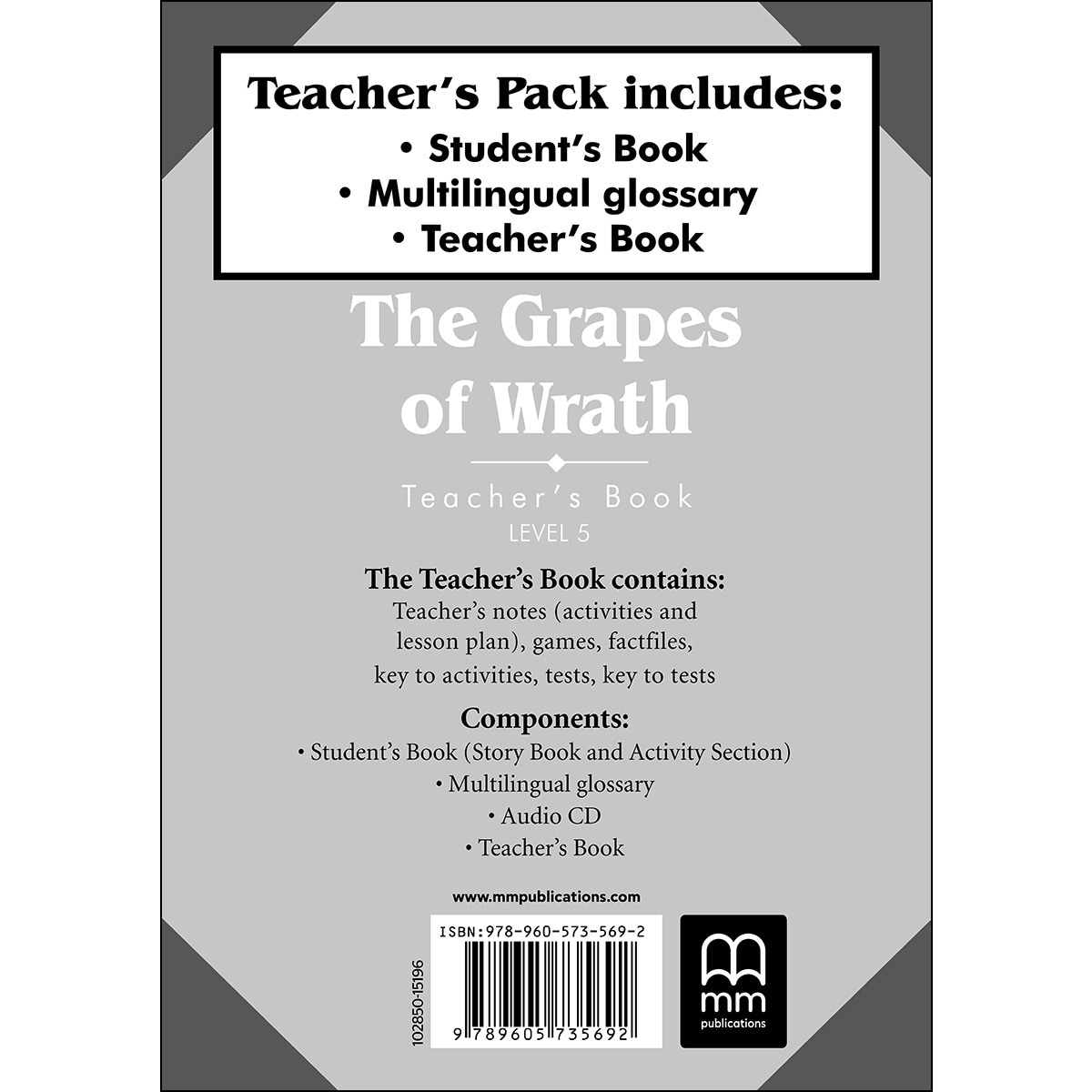 The Grapes Of Wrath Teacher's Pack 1