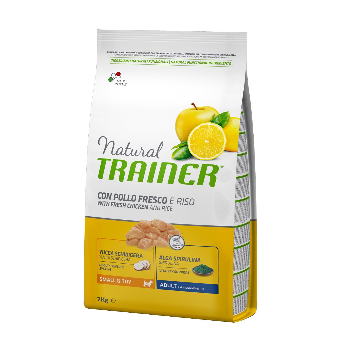 Natural Trainer - Pienso Para Perros Adultos Small & Toy Pollo Y Arroz