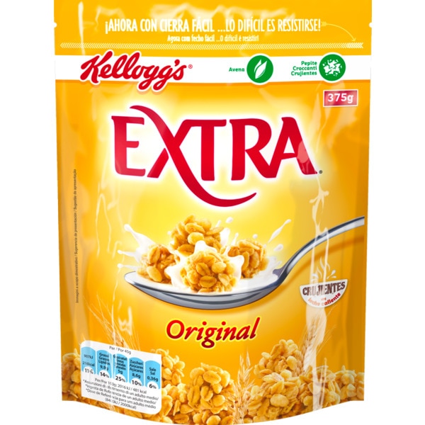 Granola Original embalagem 375 g · Kellogg's Extra · Supermercado El