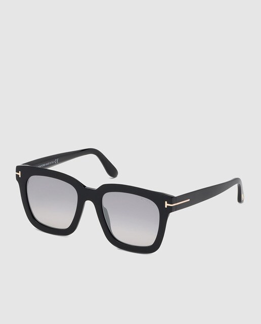 Gafas de sol de mujer Tom Ford cuadradas con montura de acetato en negro · Tom Ford · El Corte Gafas de sol de mujer Tom Ford cuadradas con montura de acetato en negro · Tom Ford · El Corte