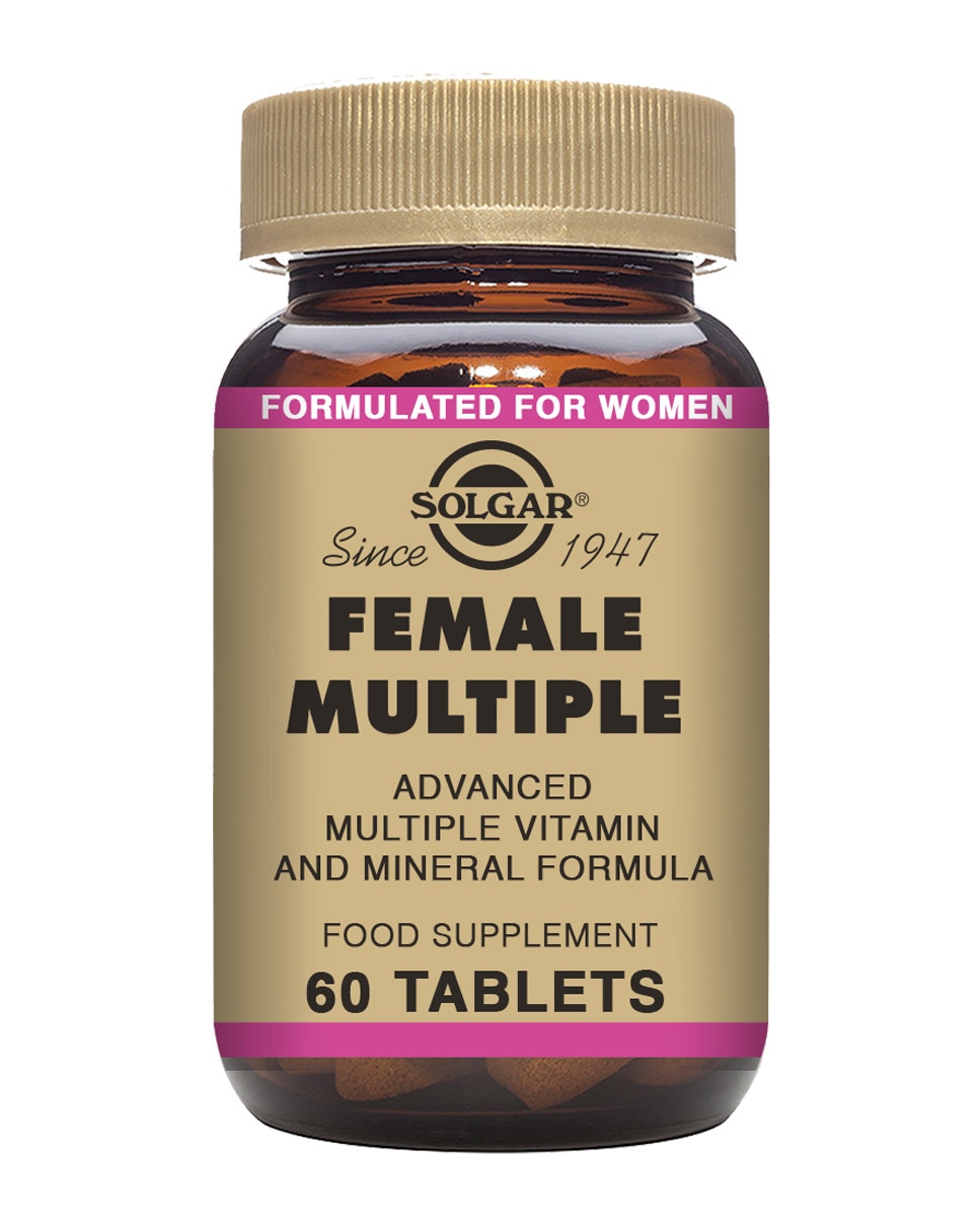 60 Comprimidos Female Múltiple Solgar 1