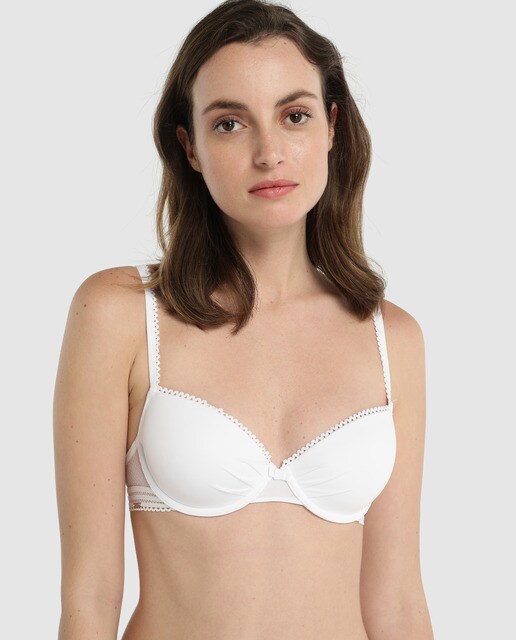 Sujetador liso con foam