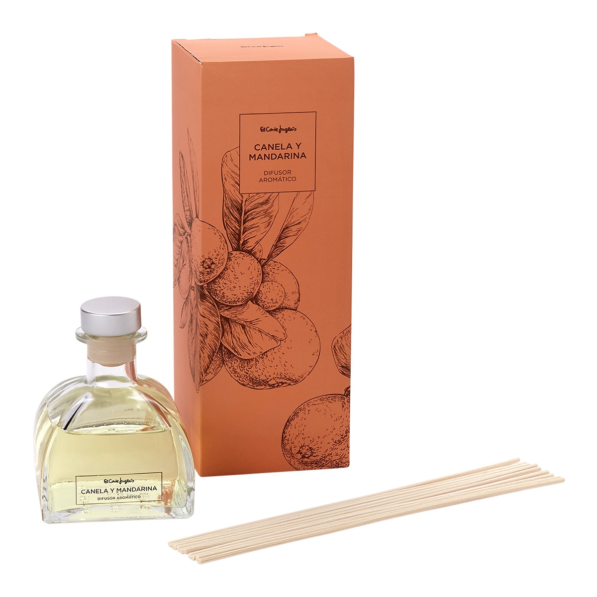 Diffuseur en bâtonnets Cannelle et Mandarine