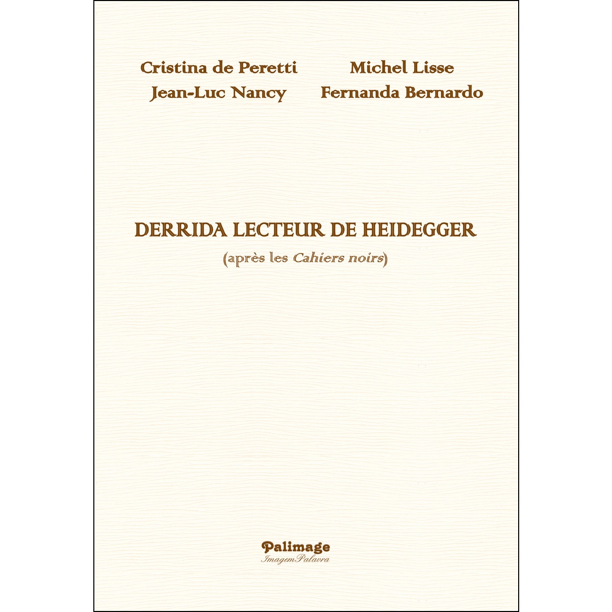 Derrida Lecteur De Heidegger 1