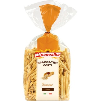 palitos de pan cortos con sésamo paquete 250 g - Panealba