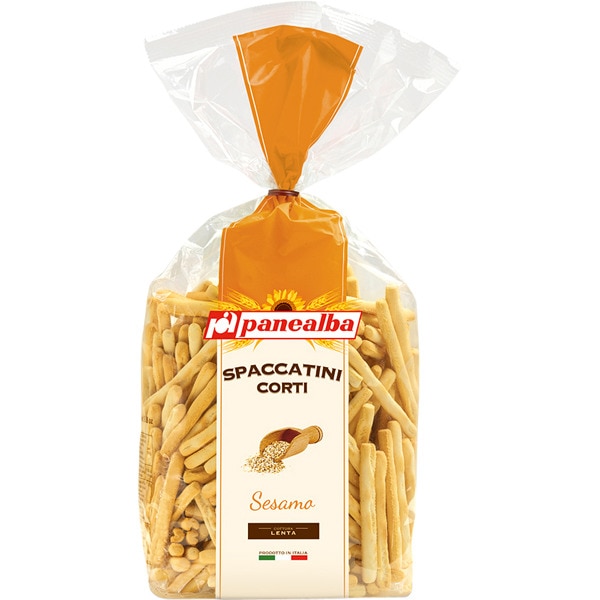 palitos de pan cortos con sésamo paquete 250 g