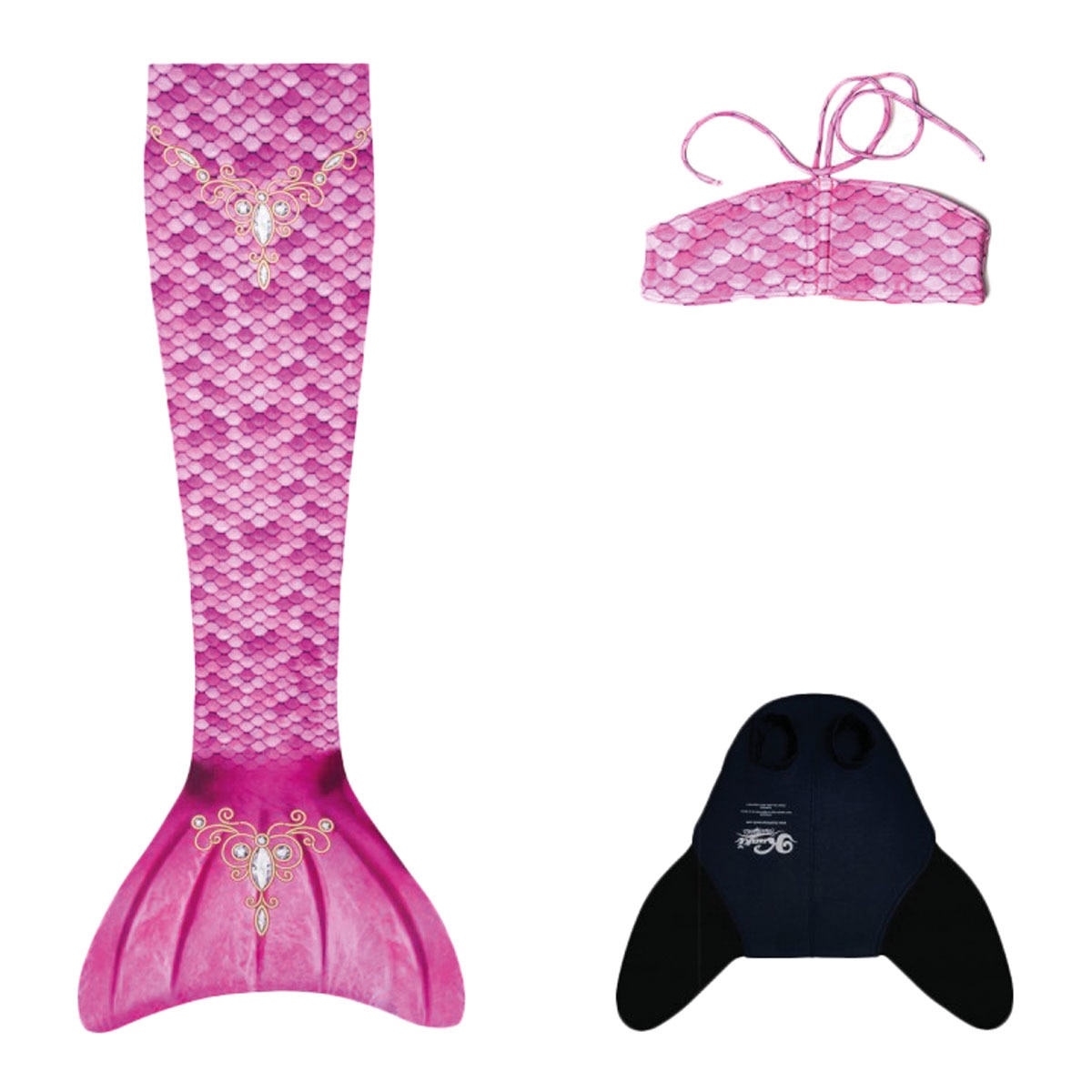 Conjunto infantil Cola de Sirena 3 piezas Princess 1