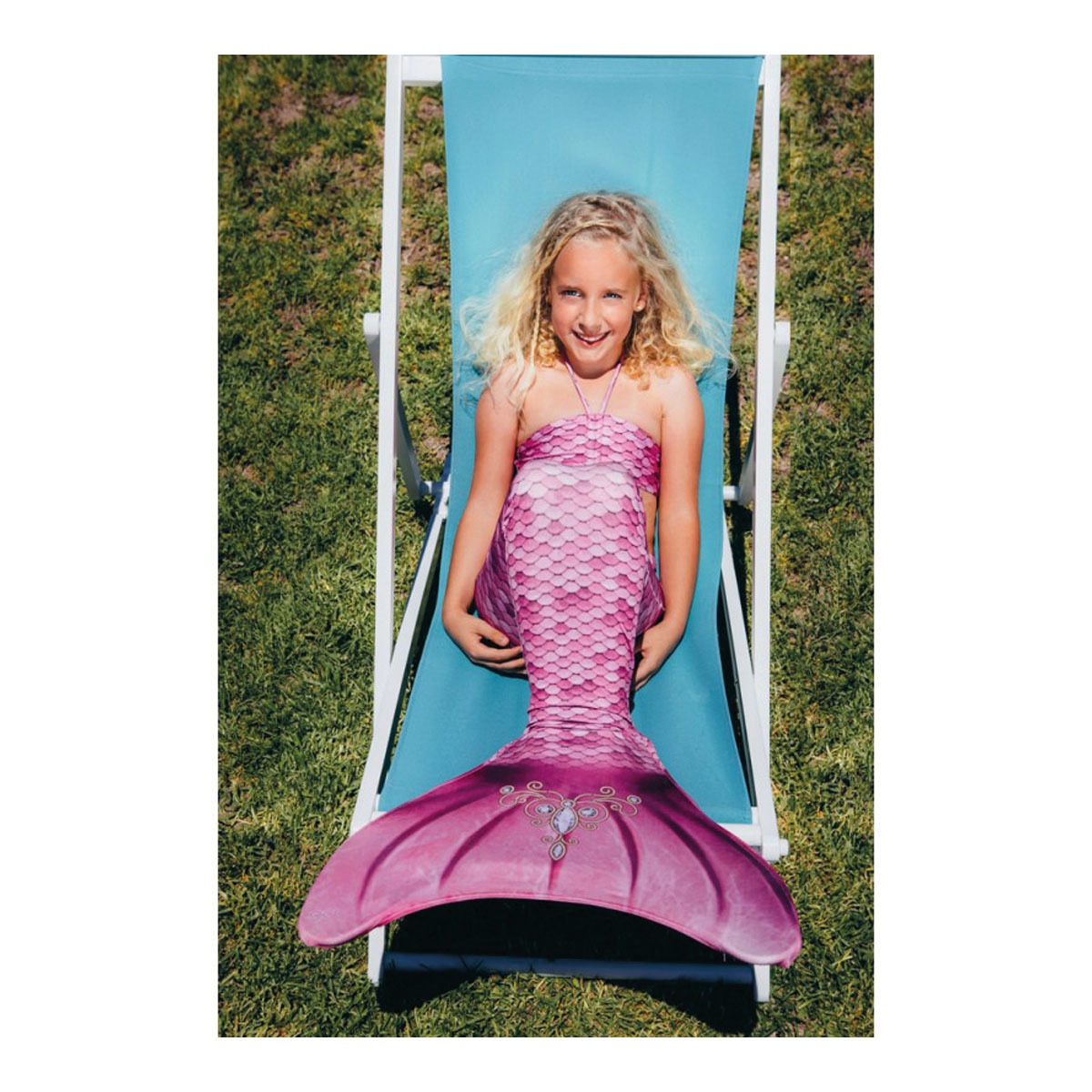 Conjunto infantil Cola de Sirena 3 piezas Princess 4