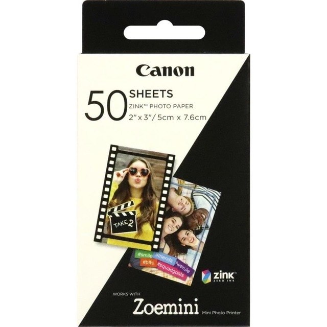 Imagem 0 de Papel fotográfico Canon Zoemini ZP-2030 50 Folhas
