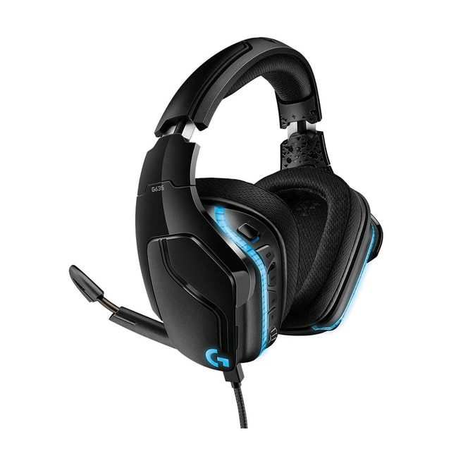 Imagem 0 de Auscultadores Gaming Logitech G635 com Microfone - Azul