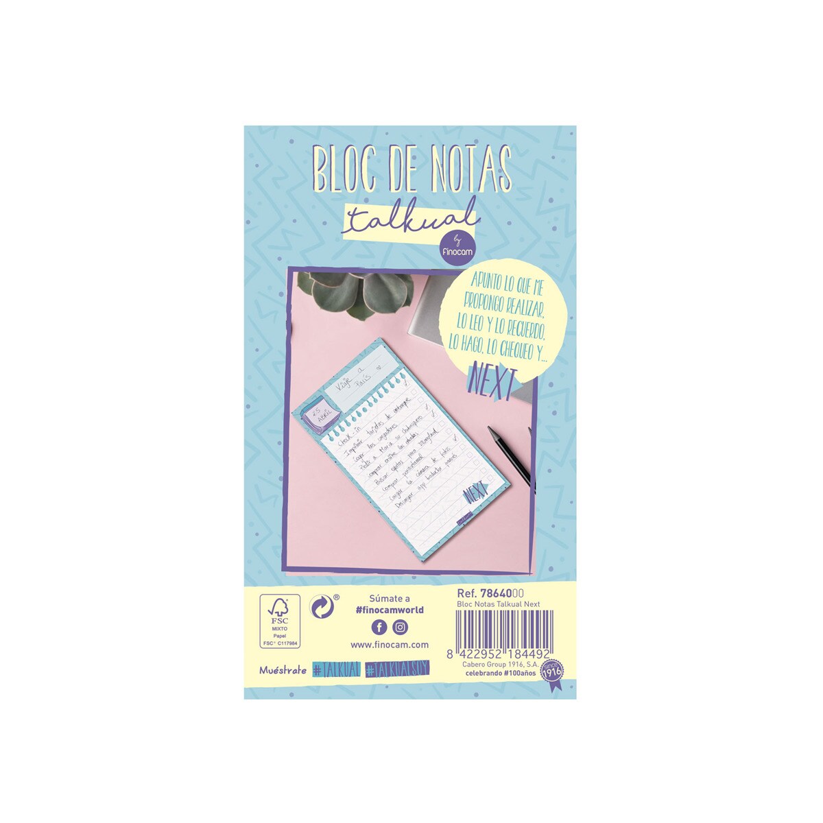 Bloco de Notas Talkual Next - 90x155 mm 3