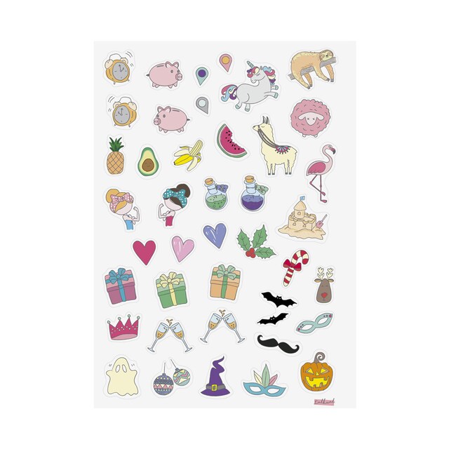 Imagen 0 de Set de pegatinas Talkual 141X210 mm Finocam