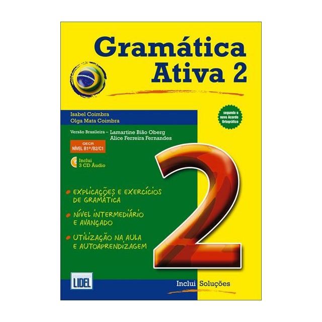 Gramática Ativa 2 Versão Brasileira + CD, Isabel Coimbra e Olga Mata Coimbra 1