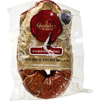 Chouriço de Touro Bravo unidade 200 g - Quintinha D'aldeia
