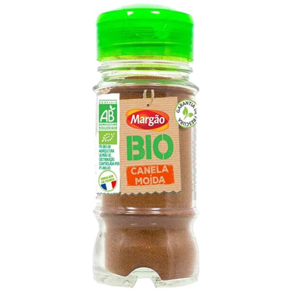 Margão Bio Canela Moída Biológica frasco 27 g