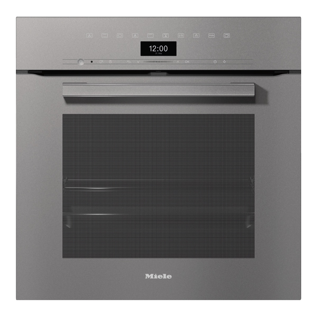 Forno multifunções Miele H 7464 BP GRGR pirolítico Cinzento-grafite-1