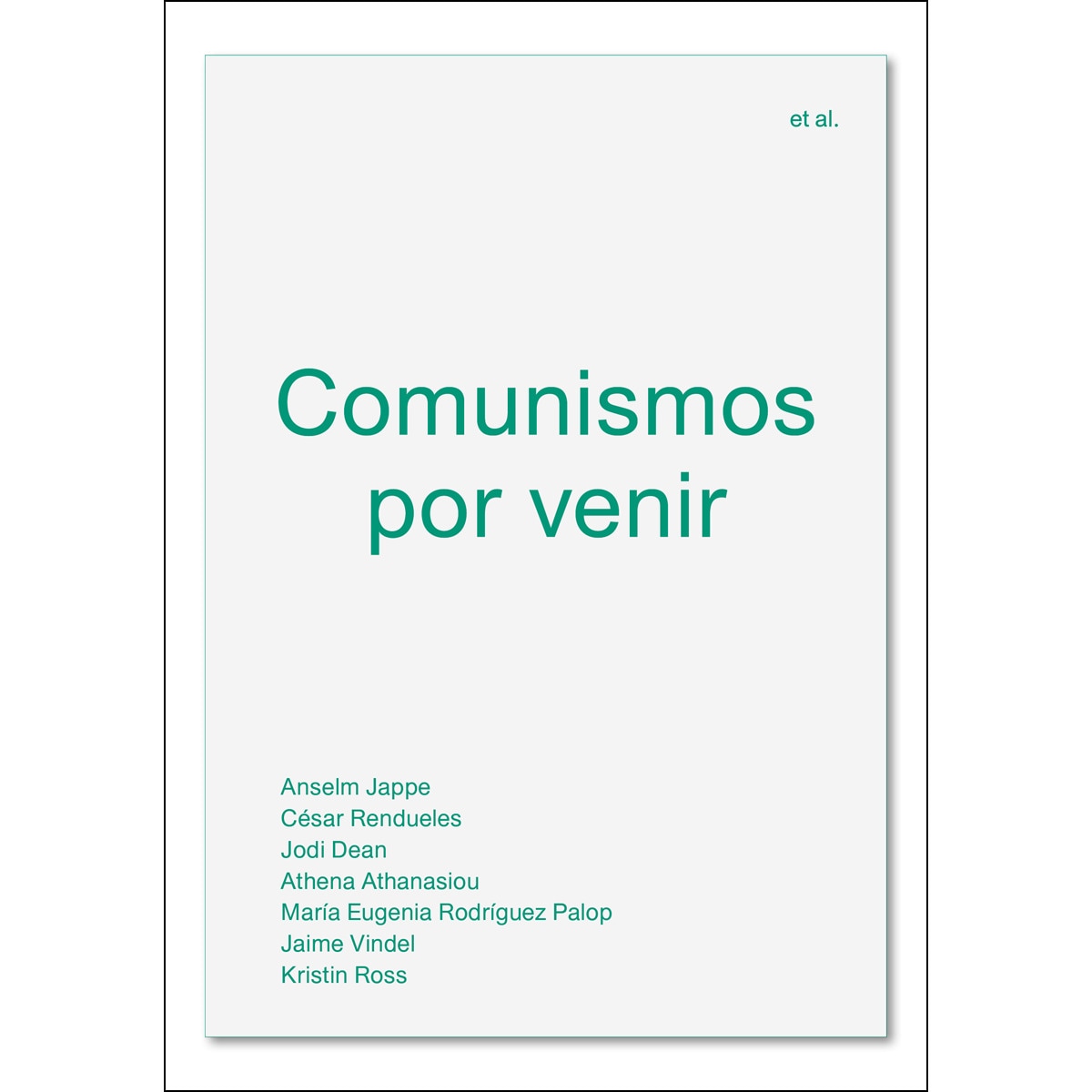 Comunismos Por Venir 1