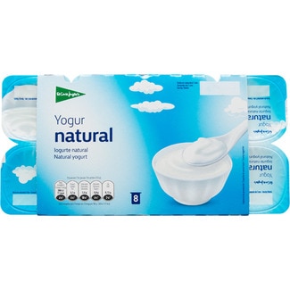 yogur natural pack 8 unidades 125 g - El Corte Ingles