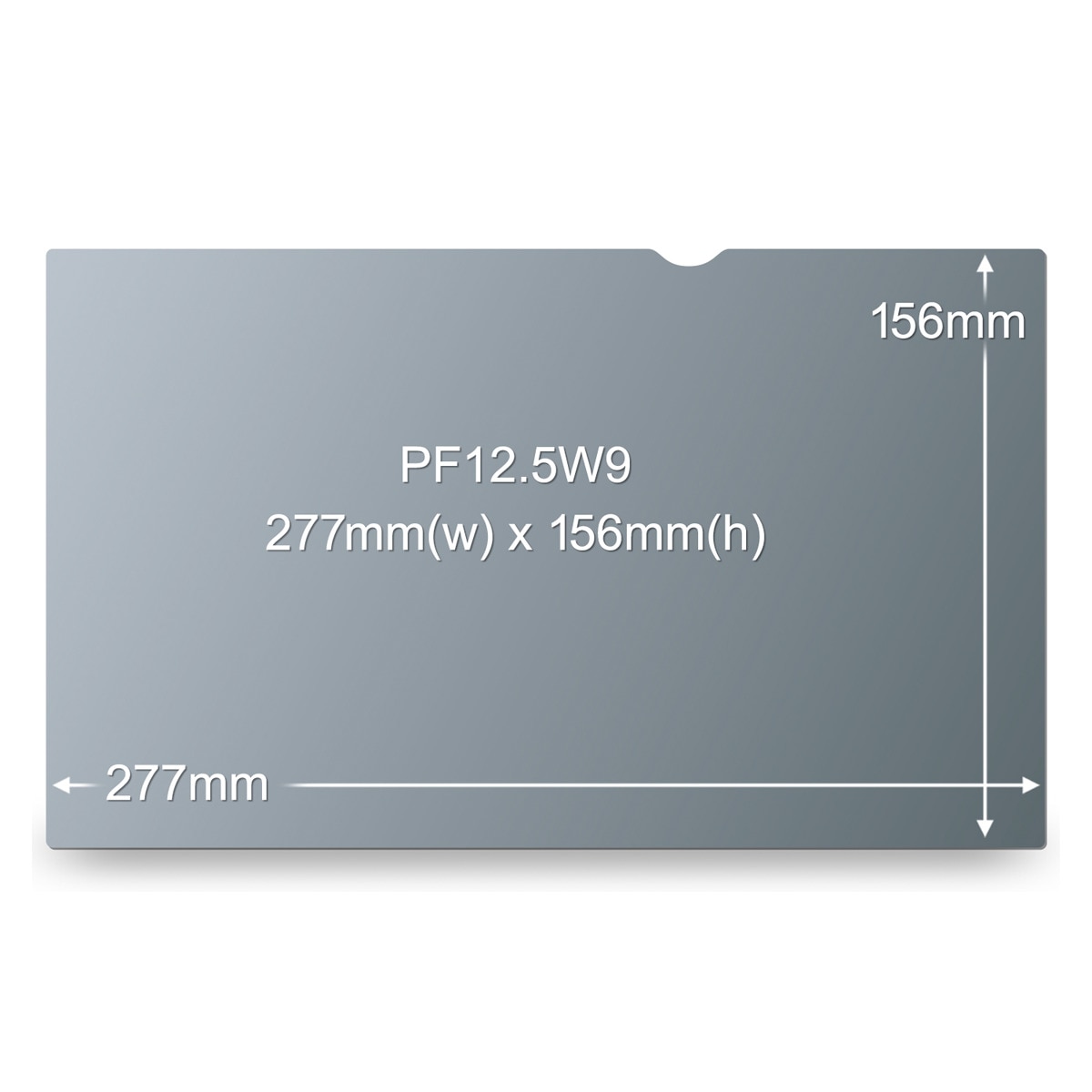 Filtro Privacidade para Ecrãs Portátil 12" 3M 2