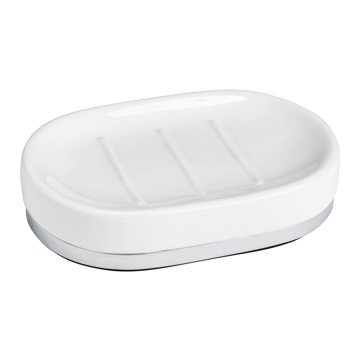 Saboneteira para Bancada de Cerâmica Londres Branco-1