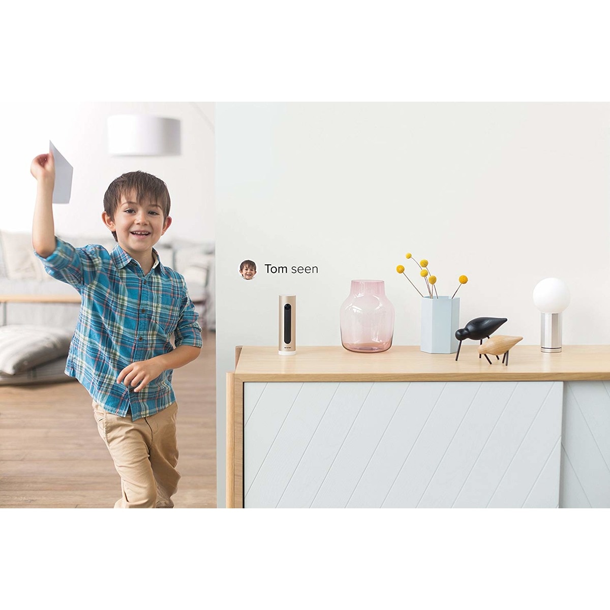 Câmara de Vigilância Netatmo Welcome Alumínio/Dourado-3