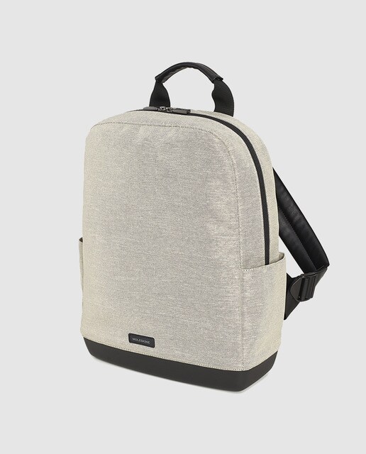 Mochila Unissexo Backpack Bege Com Fecho De Correr E Espaço Para Portátil Moleskine El Corte Inglés