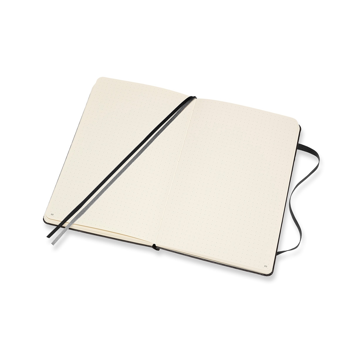 Stationery Island Agoer Libreta A5 Punteado, 2 Unidades Cuaderno De Notas 384 Páginas, Bullet Journal Dot, Tapa Dura Con Papel Grueso Premium De 120 G/m², 14 X 21cm Notebook Para Diario, Estudio(negro