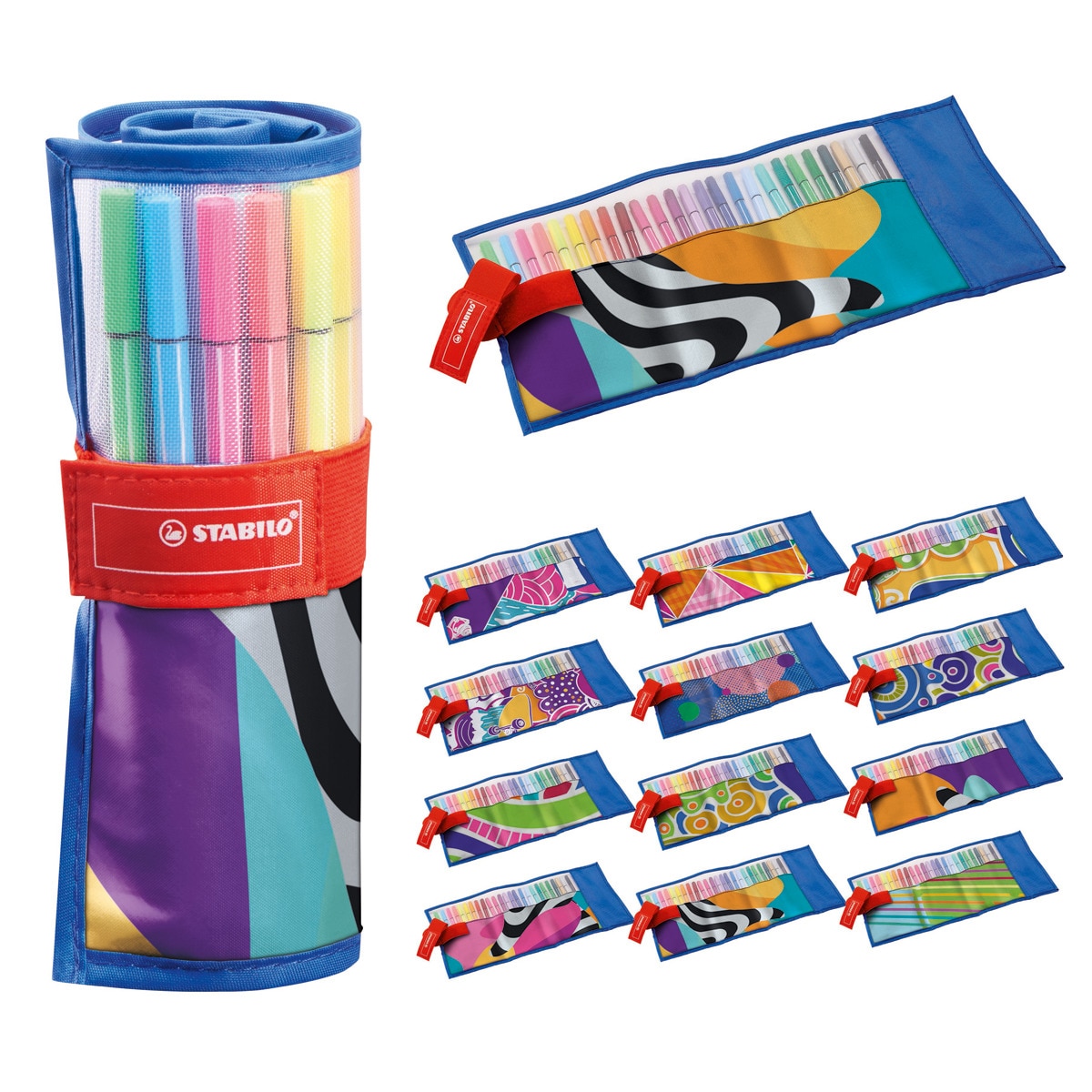 Estuche Rollerset Just Like You 25 Rotuladores Premium Pen 68 STABILO Multicolor Multicolor-2