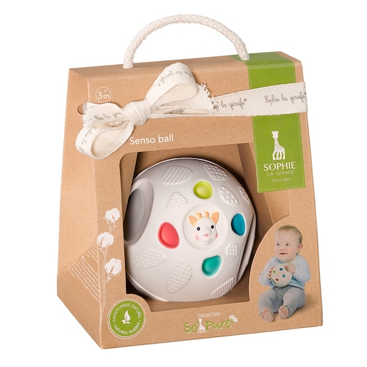 Imagen 0 de Mordedor Pelota Sophie La Girafe So'pure Senso'Ball beige Beige