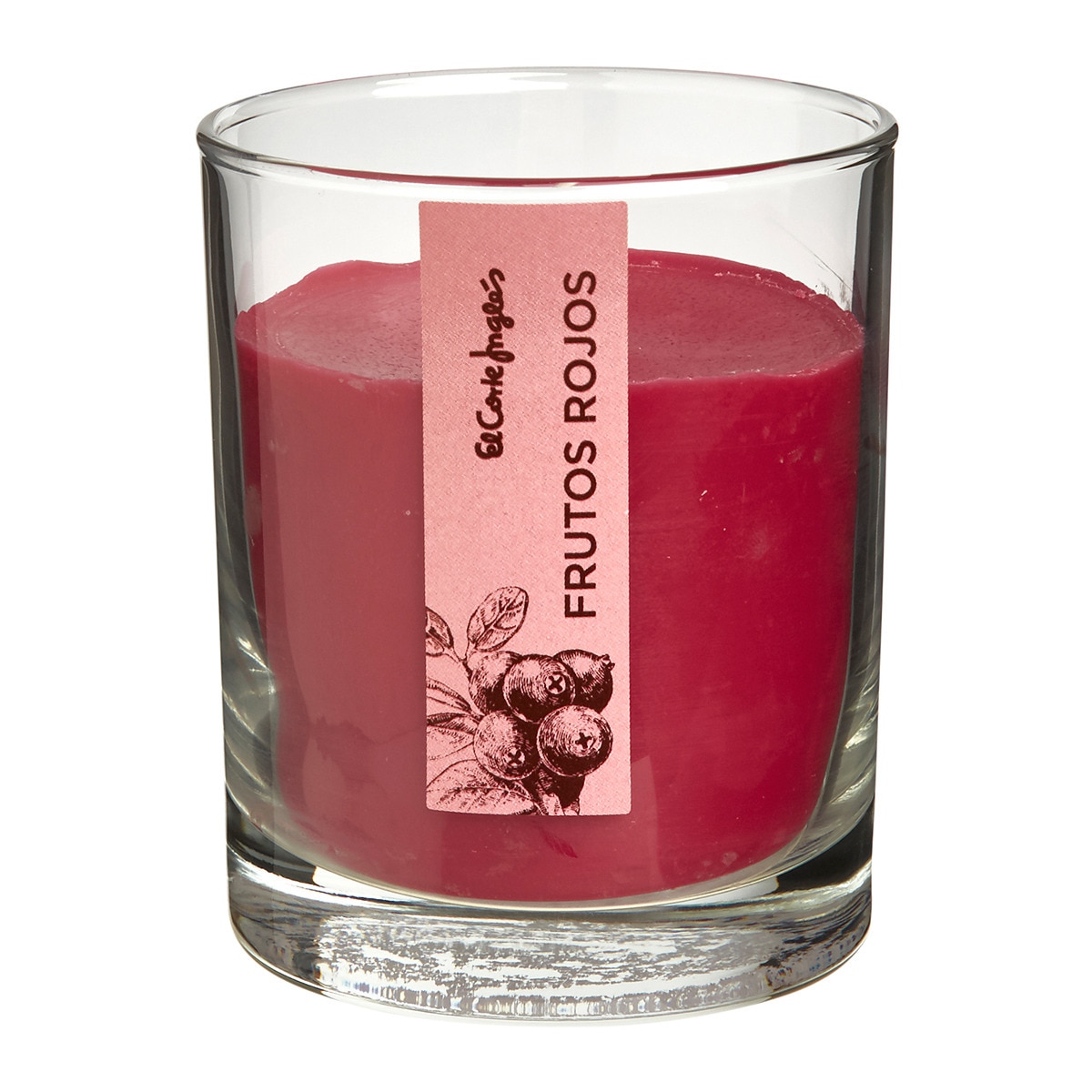 Vela em copo Frutos Vermelhos Vermelho-1