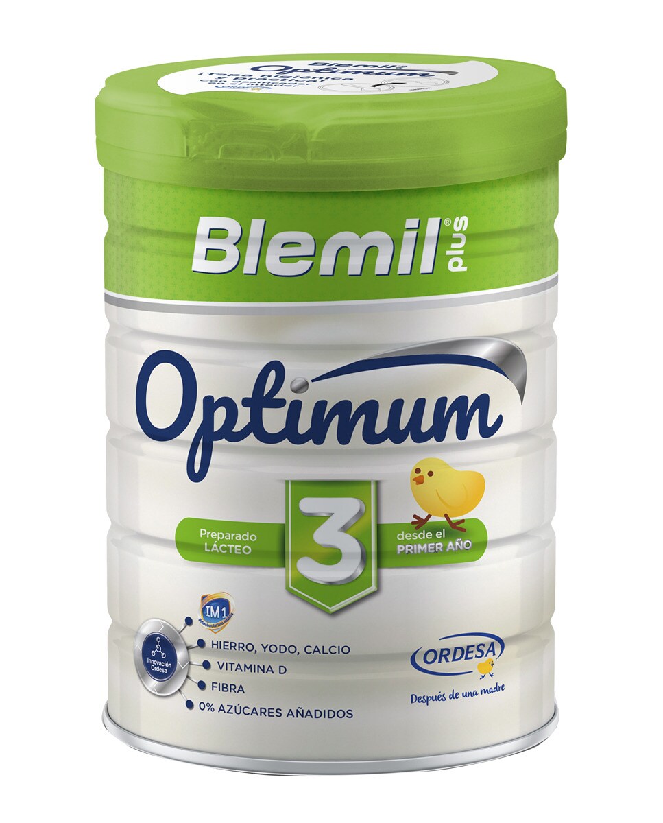 Blemil - Fórmula De Crecimiento Plus 3 Optimum 800 G