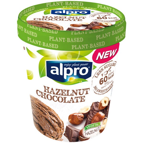 Alpro Gelado de Avelã com Chocolate embalagem 500 ml
