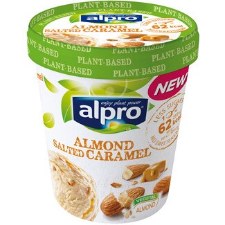 Alpro Gelado de Amêndoa com Caramelo embalagem 500 ml