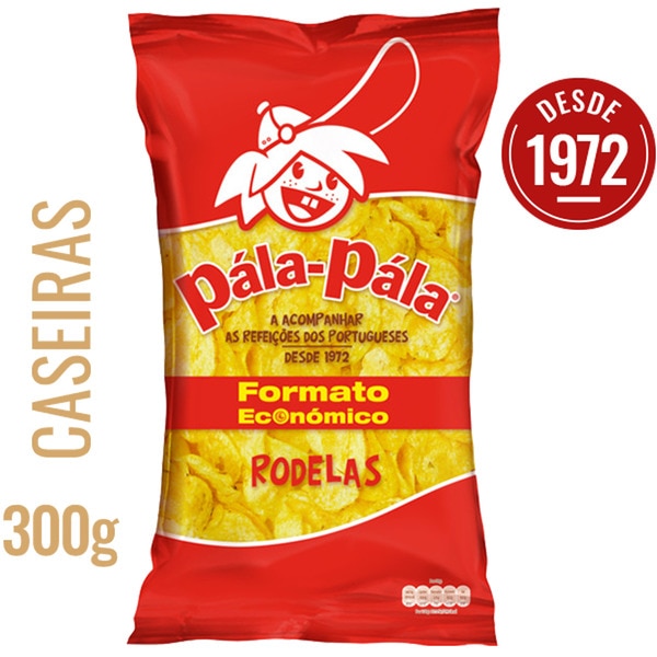 Batatas Fritas Rodelas Lisas embalagem 300 g