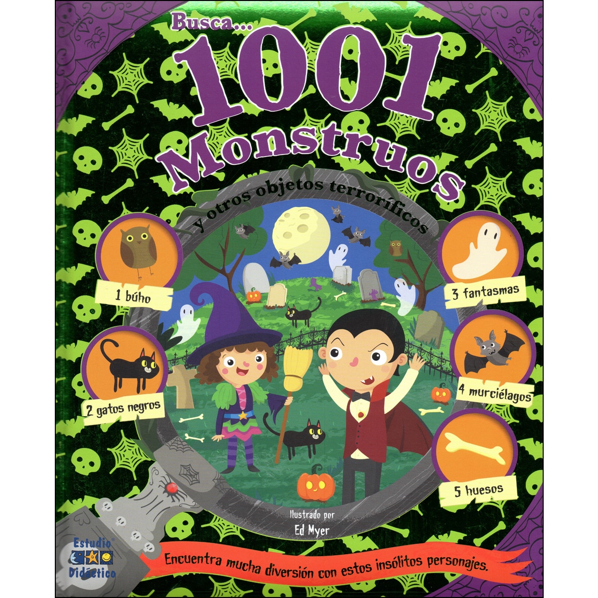 BUSCA 1001 MONSTRUOS   Y OTROS OBJETOS (Capa dura) 1
