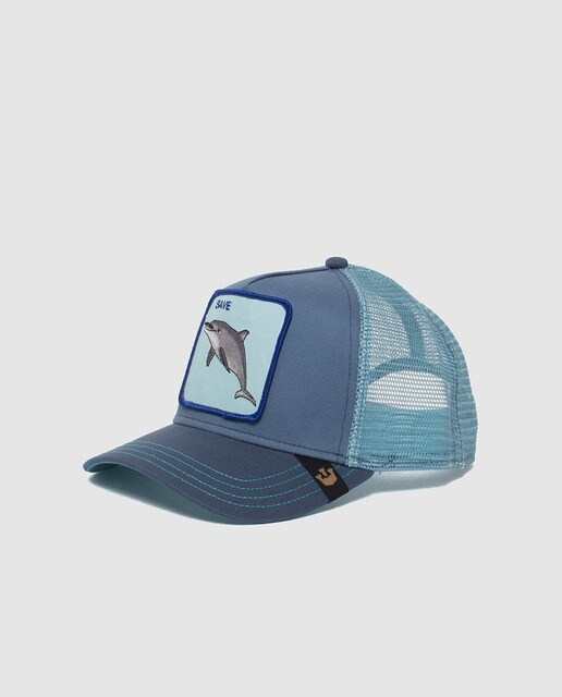Gorra de hombre azul claro parche de delfín · Goorin Bros · El Corte Inglés