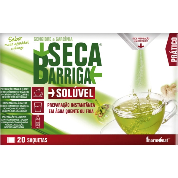 Seca Barriga Solúvel embalagem 20 unidades