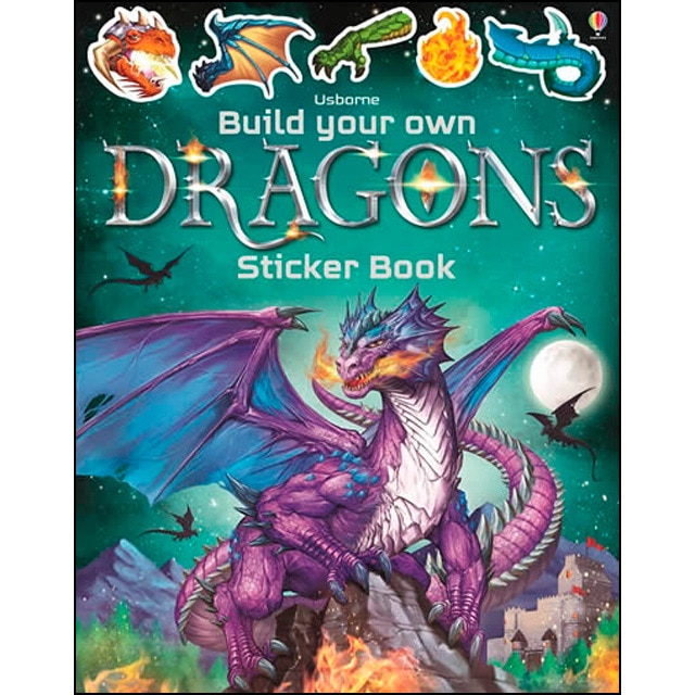 Build Your Own Dragons Sticker Book 1