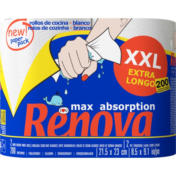 Rolos de Cozinha embalagem 2 unidades