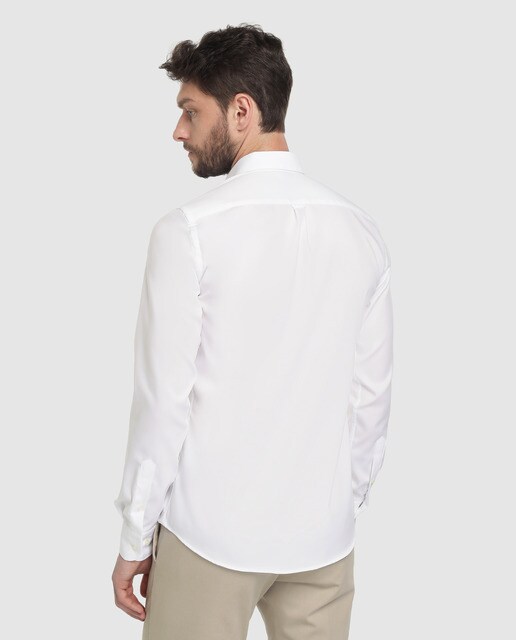 Camisa Non Iron de hombre Emidio Tucci regular lisa blanca · Emidio Tucci · El  Corte Inglés