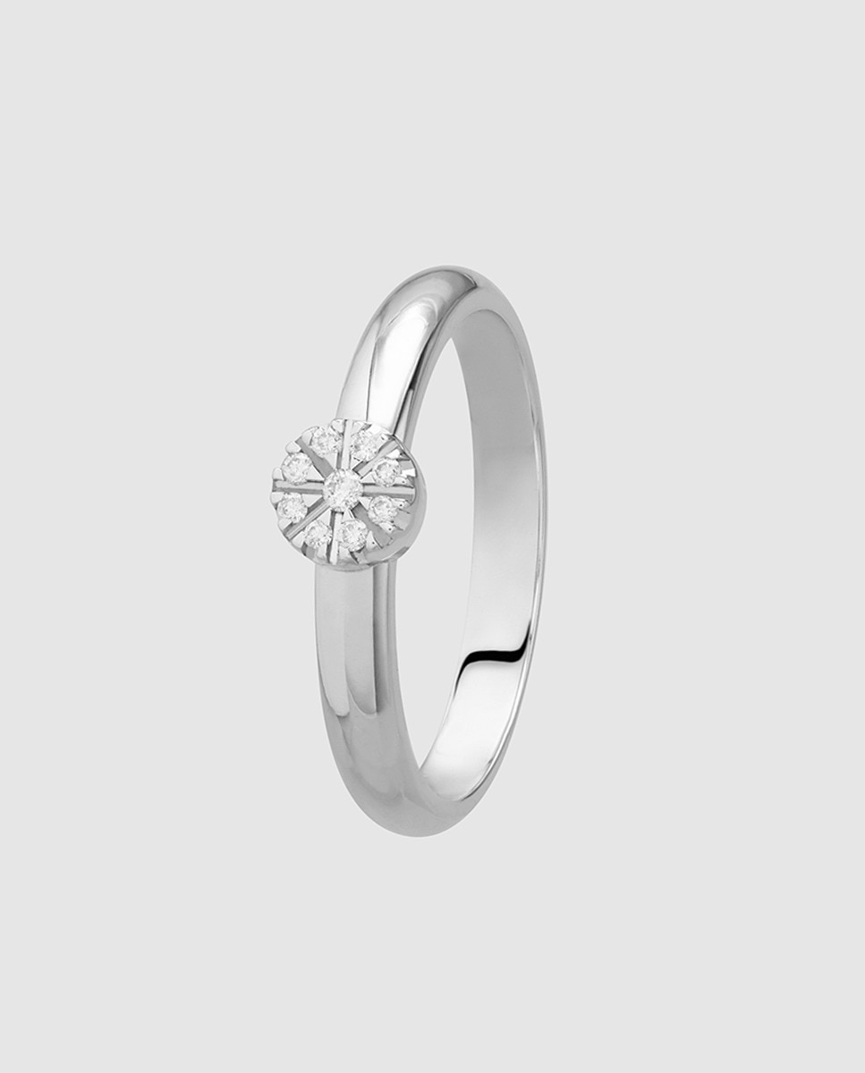 Imagem 0 de Anel Black & White de Ouro com Diamantes