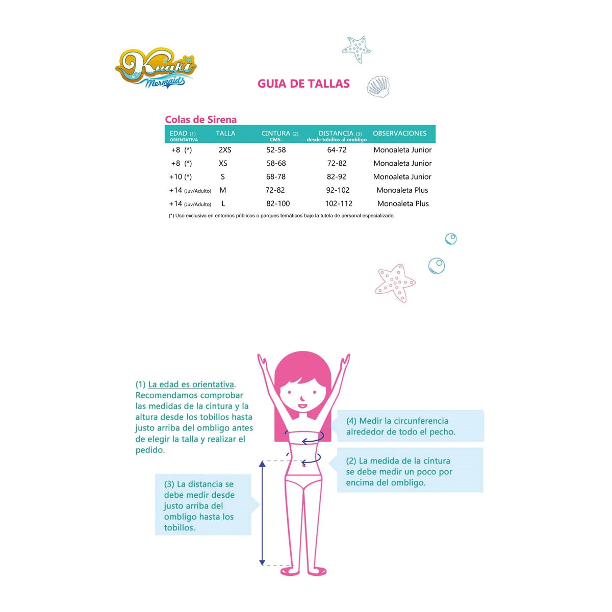 Conjunto infantil Cola de Sirena 2 piezas Princess 5