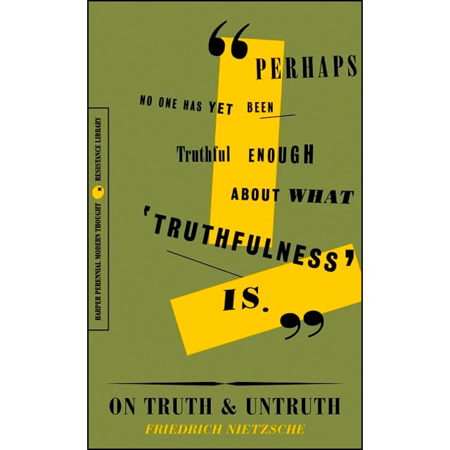 On Truth And Untruth: Selected Writing 1