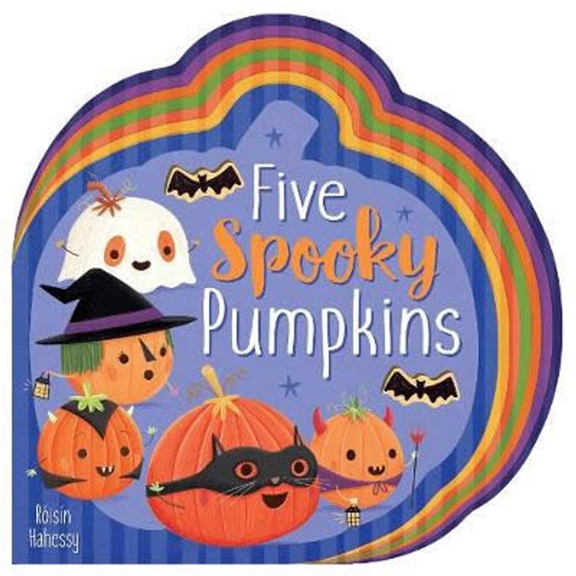 Five spooky pumpkins 1