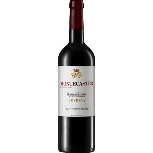vino tinto reserva DO Ribera del Duero botella 75 cl