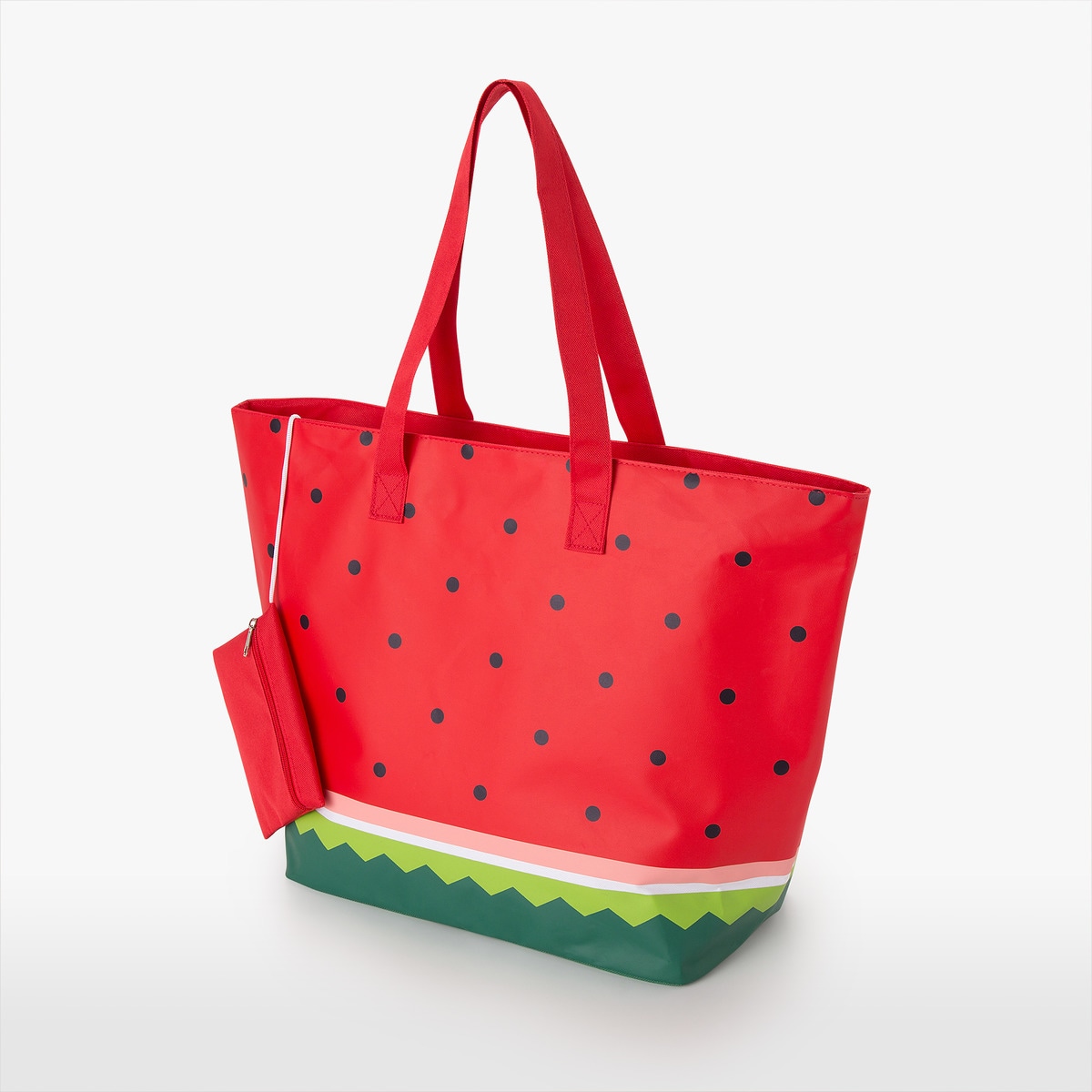 Bolsa de playa Watermelon Basics El Corte Inglés Rojo-2