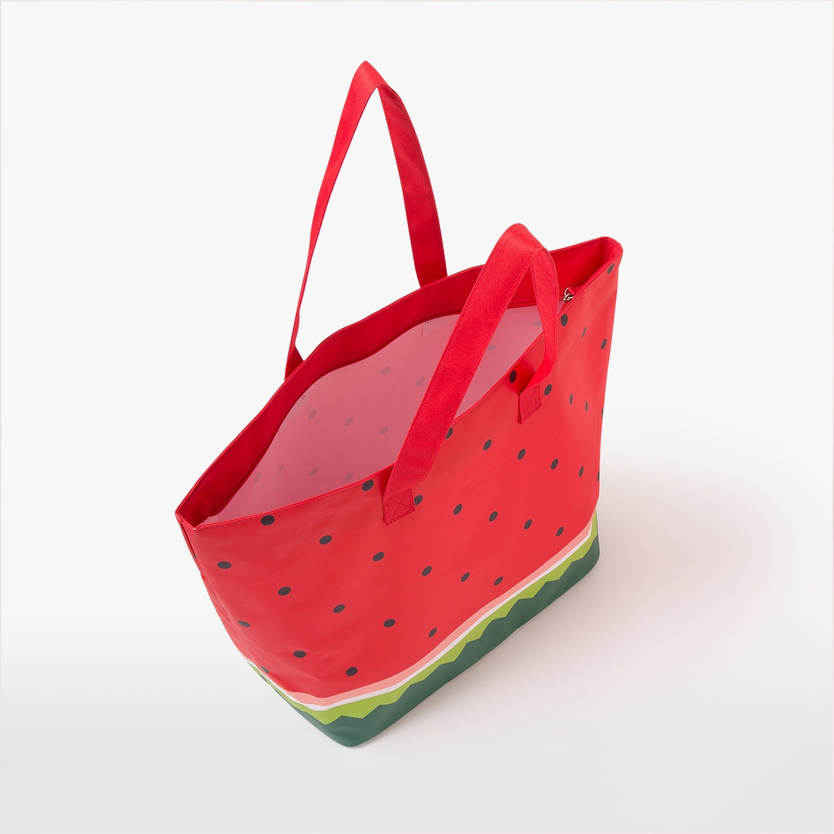 Bolsa de playa Watermelon Basics El Corte Inglés Rojo-3