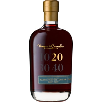 Vinho do Porto 20 Anos garrafa 75 cl - Vasques De Carvalho