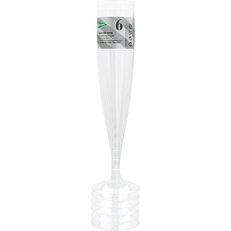 copa de cava transparente reutilizable paquete 6 unidades - El Corte Ingles